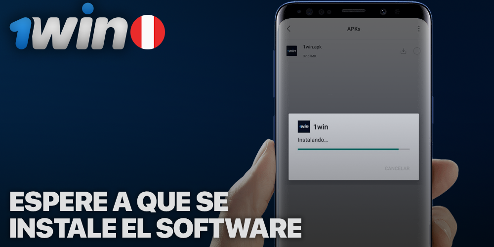 Instalación de la aplicación 1Win en un teléfono inteligente