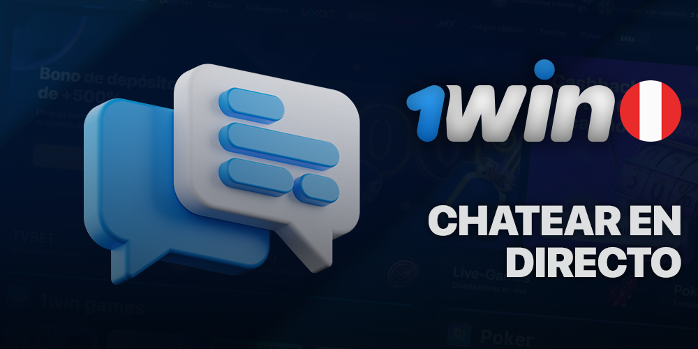 Chat en línea de soporte 1Win