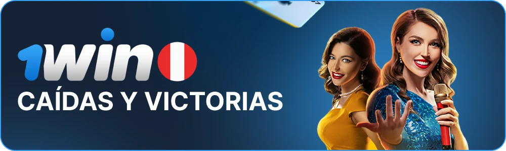 Caídas y victorias de 1win