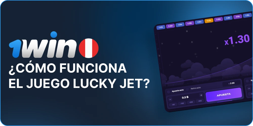 1win Lucky Jet Principio de juego