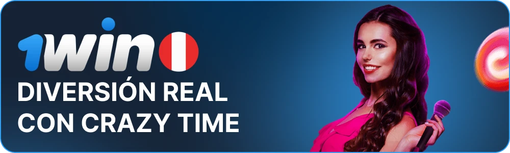 Promoción para Crazy Time en 1win