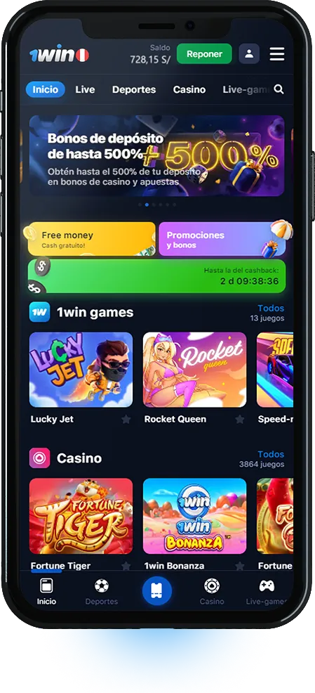 App 1win Perú