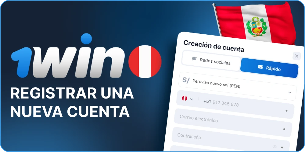 1win Perú Inscripción