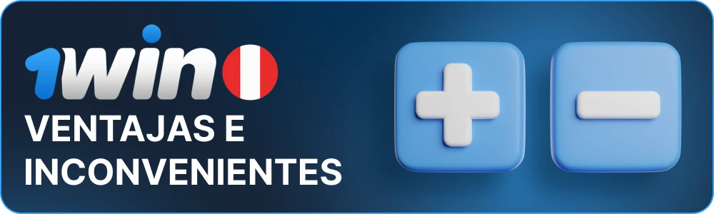 Pros y contras de la aplicación 1win