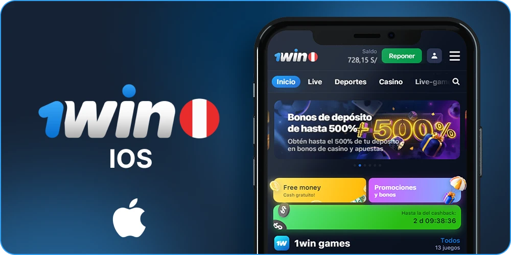 iOS 1win Perú