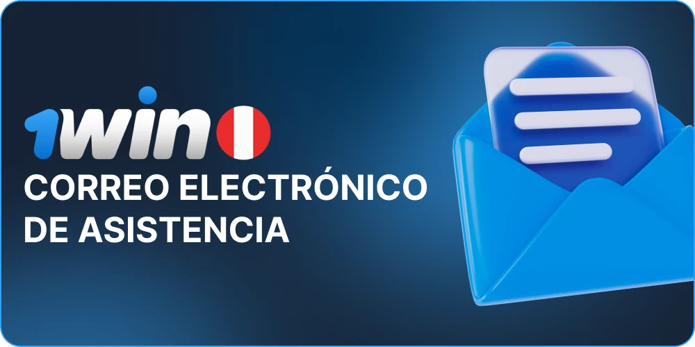 Correo electrónico 1win Perú